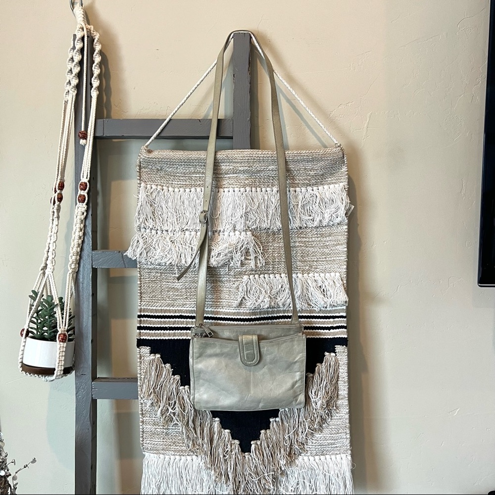HOBO leather crossbody bag